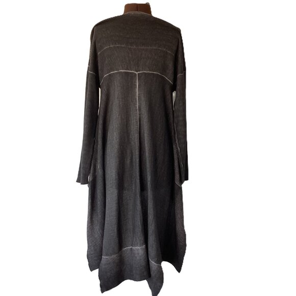 Angelsneverdie High Low Grey Sweater - Picture 4 of 6